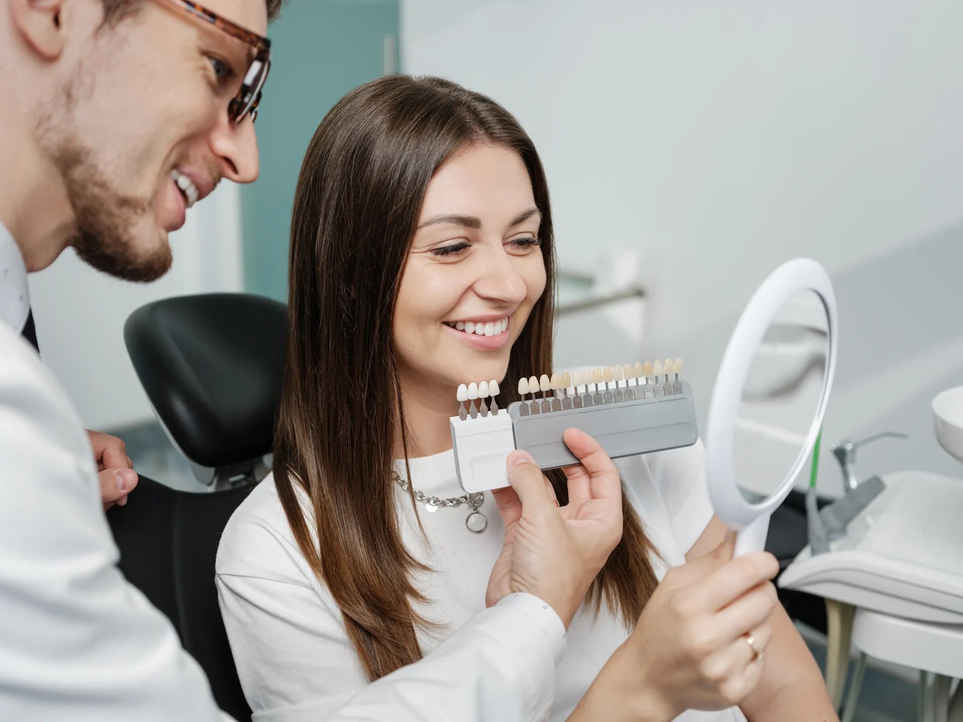 Colorado Dental Spa Cosmetic Dentistry Shade Guide Match