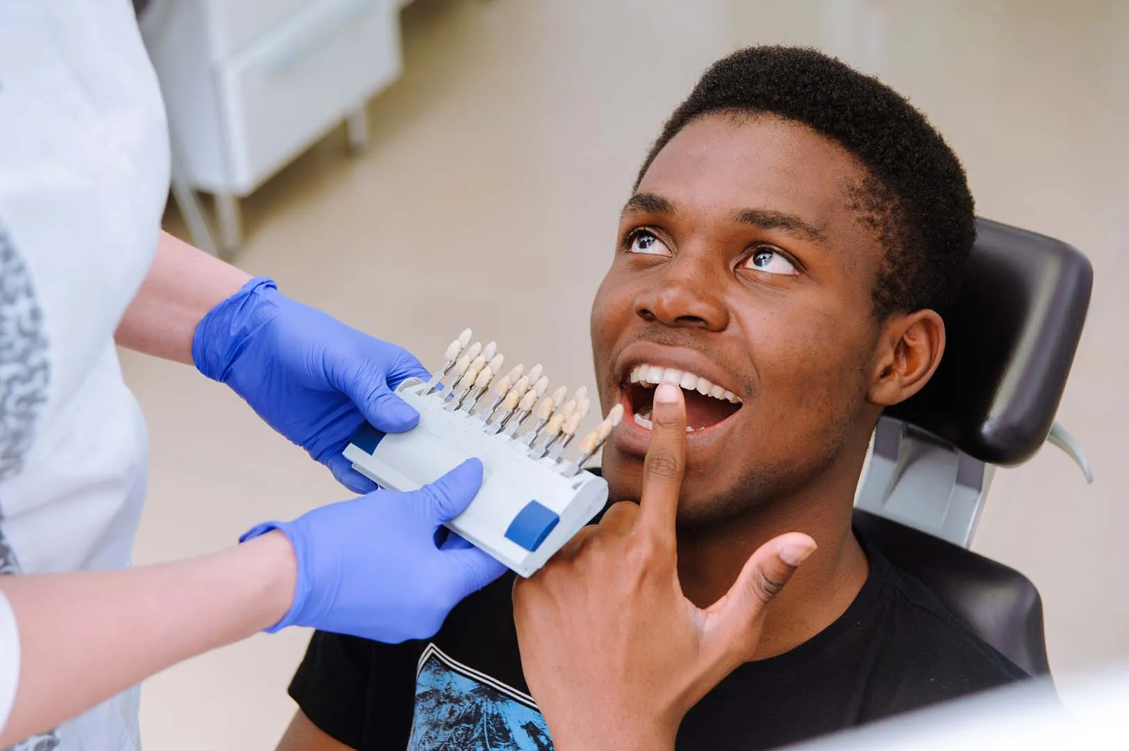 Cosmetic dental bonding treatment at Colorado Dental Spa in Golden, CO