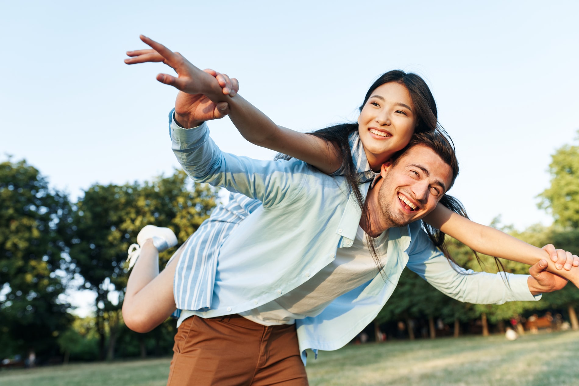 couple enjoying their smile makeover treatments at Colorado Dental Spa in Golden CO